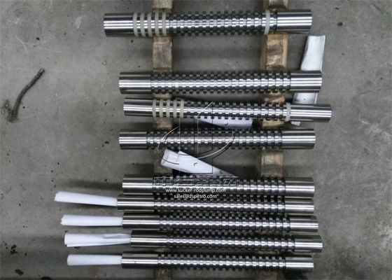 API 11AX Tungsten Karbür Sprey Metal Pompa Pistonları, Kum Kazıma Halkalı