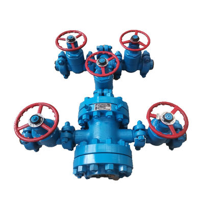 Karbon Çelik API Petrol Kuyu Başlığı Ekipmanı / Petrol Noel Ağacı Montajı