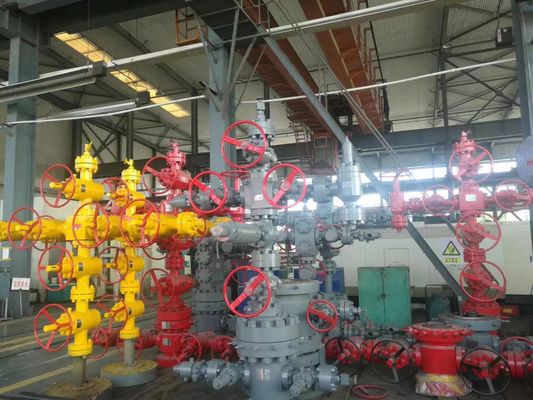 API 6A Petrol Kuyruklama ve Üretim için Kabuk Başlığı