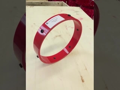 Kaplama istikrarını arttırmak için cilalı yay merkezleştiricisi durdurma yakası