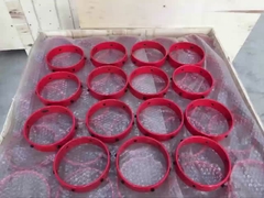 Kaplama istikrarını arttırmak için cilalı yay merkezleştiricisi durdurma yakası