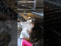 Petrol sahası sondaj aracı boş petrol sahası emicisi çubukları alaşımlı çelik malzemesi 25 - 30ft uzunluk